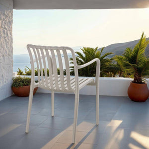 Gartenstühle Alcudia taupe 4er Set