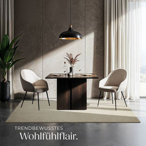 Tapis à poils courts Soft Zone beige 120 x 170 cm 