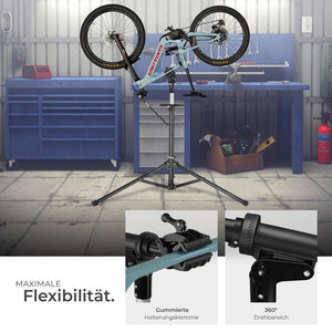 Set Fahrradmontageständer Jan und Rahmentasche Typ 1