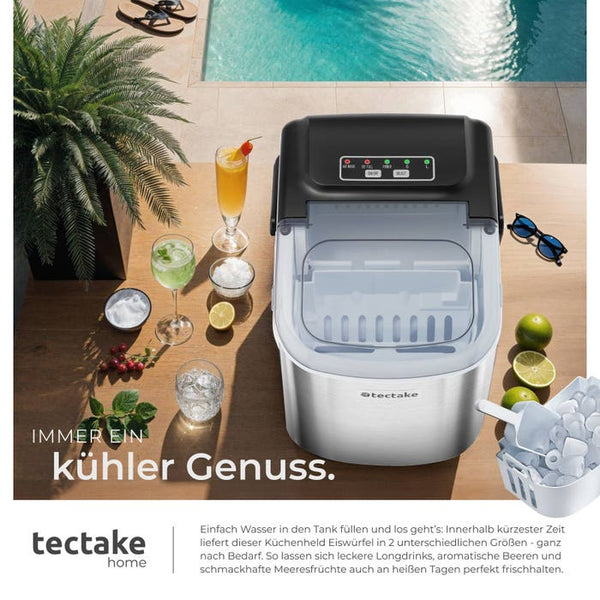 Eiswürfelmaschine Arctic silber