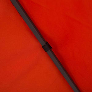 Ersatzdach Pavillondach für Metallpavillon Polyester 3x4m Rostrot