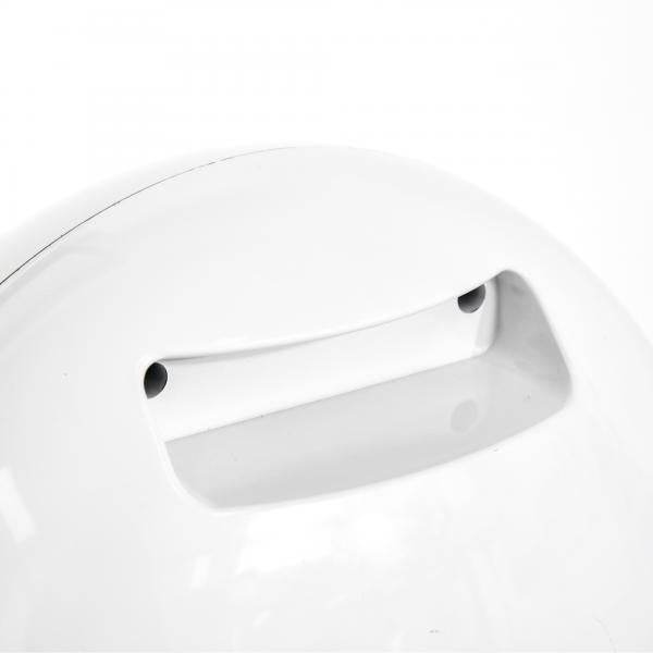 Mini LED Elektrokamin Standkamin mit Flammeneffekt Weiss