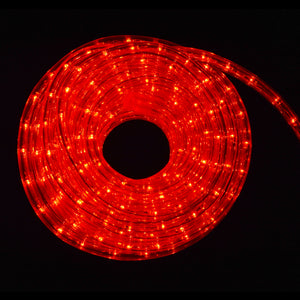 LED Lichterschlauch rot 20m