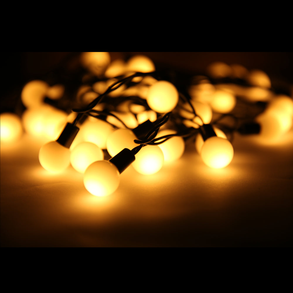 Catena luminosa con 50 sfere, 5 m