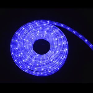 LED Lichterschlauch blau 20m