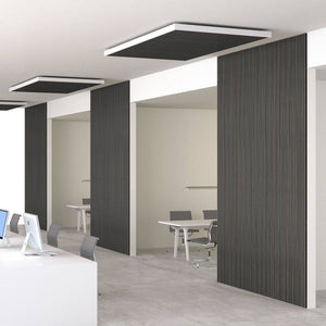 Akustikpaneele Sonic Wall Eiche schwarz 2er Set