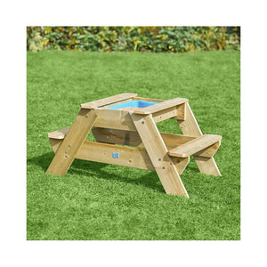TP TOYS Early Fun Holz Picknick-Tisch & Sandkasten FSC