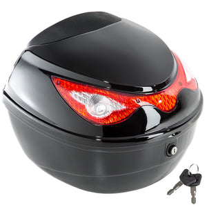 Motorradkoffer mit extragrossem Reflektor