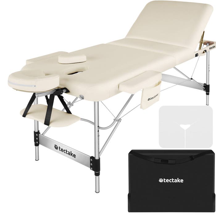 3 Zonen Massageliege Phuket beige