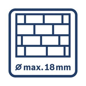 Bosch Akku-Bohrhammer SDS plus GBH 2xAkku 18V-18 0.611.927.001