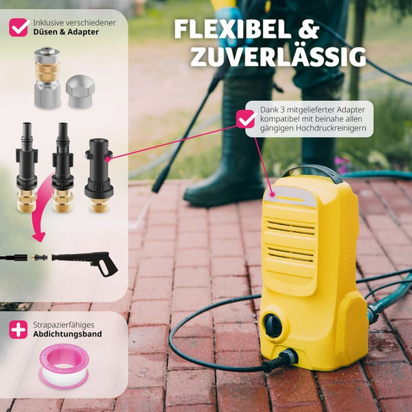 Rohrreinigungsschlauch-Set 15 m