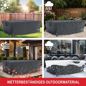 Protective cover for garden furniture 270x90x180cm
