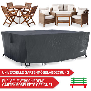 Protective cover for garden furniture 270x90x180cm