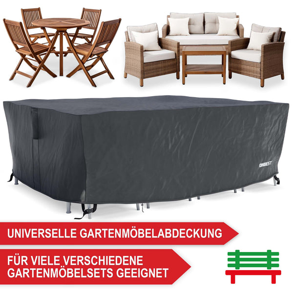 Protective cover for garden furniture 270x90x180cm