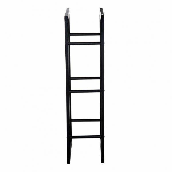 Kaminholzregal Kaminholzständer 100kg Stahl Schwarz