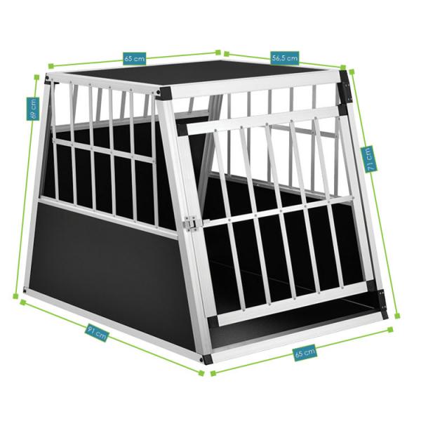 Alu Hundetransportbox L-X