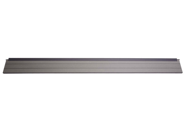 Abschluss-Set für WPC-Sichtschutz Alu-Pfosten 180cm grau Savon