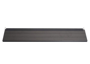 Abschluss-Set WPC-Sichtschutz Windschutz Pfosten 90cm anthrazit Savon