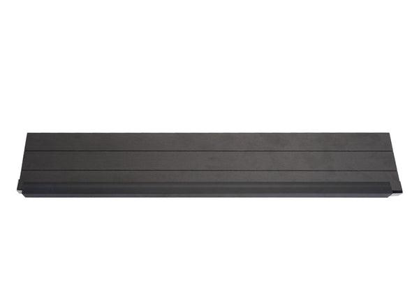 Abschluss-Set WPC-Sichtschutz Windschutz Pfosten 90cm anthrazit Savon