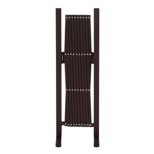 Alu Absperrgitter Scherengitter Zaun aus Aluminium braun 103-265cm