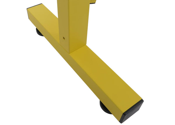 Alu Absperrgitter Scherengitter Zaun aus Aluminium, gelb-schwarz, 52-400cm