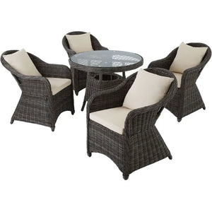 Aluminium Rattan Sitzgruppe Zürich