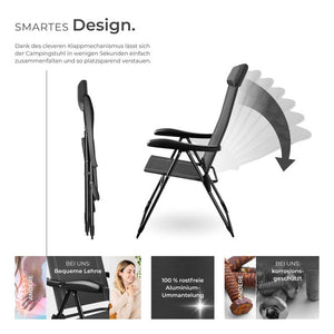 Müritz camping chair, set of 6 