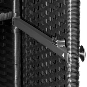 Gartenschrank Monscia schwarz