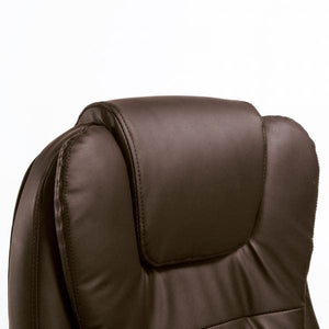 Massage-Chefsessel mit Wärmefunktion Gaming braun
