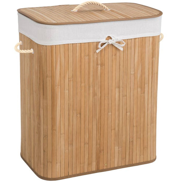 Wäschekorb eckig, 100l, beige