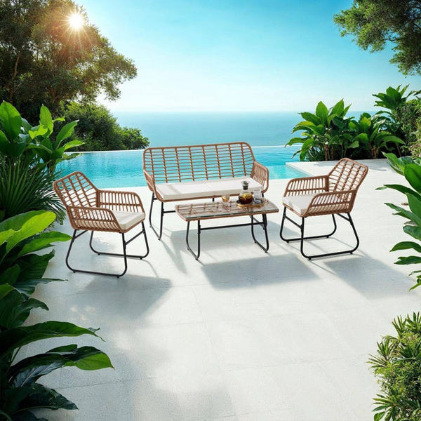 Rattan Sitzgruppe Molfetta XL
