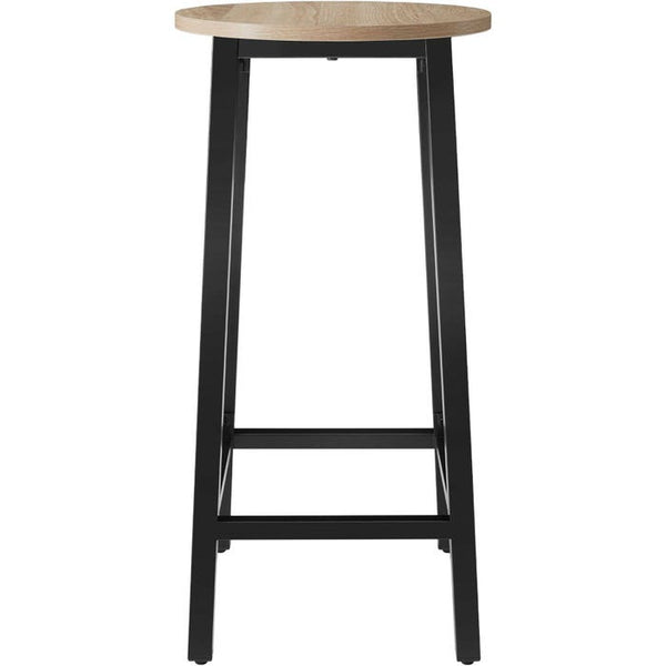 Set Barhocker Corby Industrial Holz hell, Eiche Sonoma 4er Set
