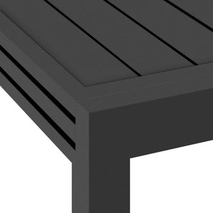 Aluminium-Gartentisch Campos 80 x 80 (160) cm