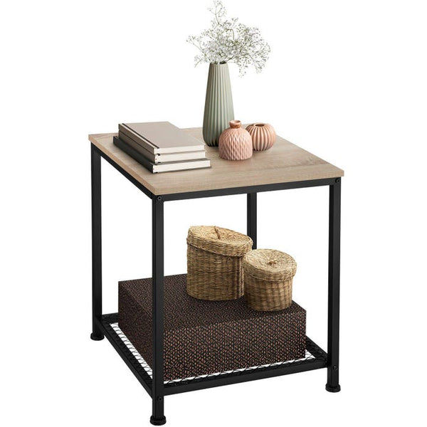 Beistelltisch Derby Industrial Holz hell, Eiche Sonoma