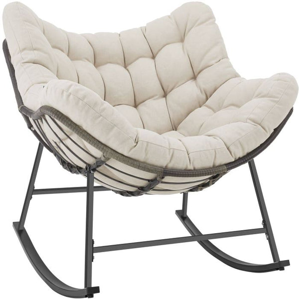 Schaukelstuhl Tami beige