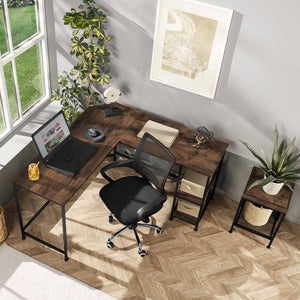 Schreibtisch Hamilton Industrial Holz dunkel, rustikal
