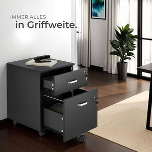 Rollcontainer Vagur schwarz