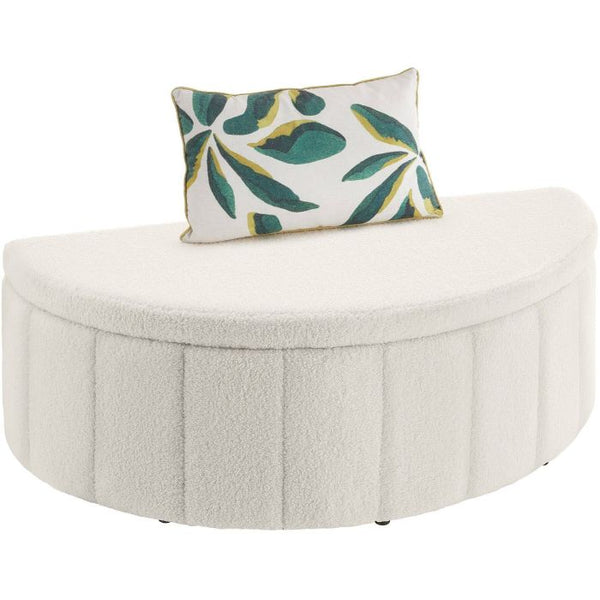 Polsterbank Moon Bouclé creme