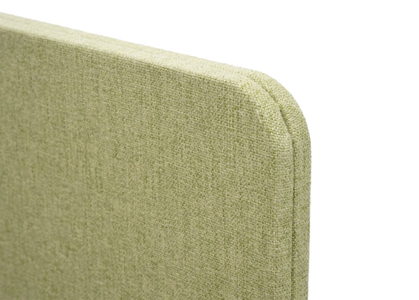 Akustik Tischtrennwand grün 60x160cm, Schreibtisch Sichtschutz Pinnwand