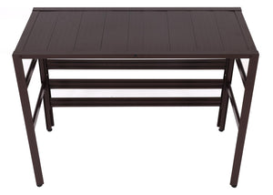Alu Abdeckung für Klimaanlage & Wärmepumpe braun 73x90x38cm