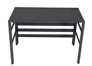 Alu Abdeckung für Wärmepumpe/Klimaanlage, grau 73x90x38cm