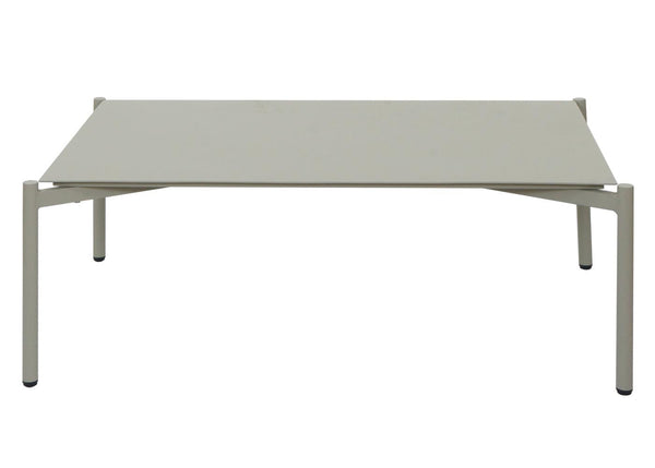 Aluminium Gartentisch Outdoor Loungetisch 105x65cm hellgrün