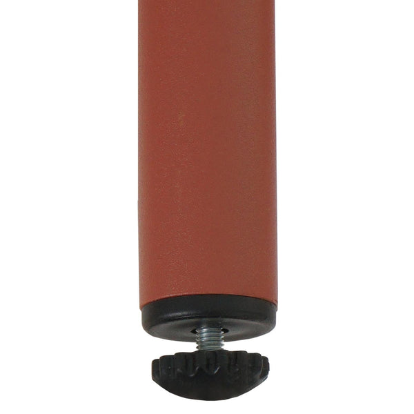 Aluminium Gartentisch Loungetisch Kaffeetisch 105x65cm terrakotta