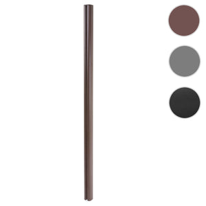 Alu-Pfosten für WPC-Zaun Stecksystem 240cm braun Savon