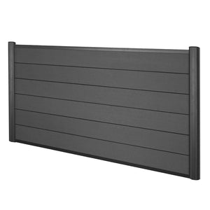 Aluminium Pfosten für WPC Zaun Stecksystem 98cm anthrazit Savon