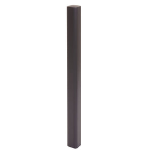 Aluminium Pfosten für WPC Zaun Stecksystem 98cm anthrazit Savon