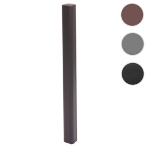 Aluminium Pfosten für WPC Zaun Stecksystem 98cm anthrazit Savon