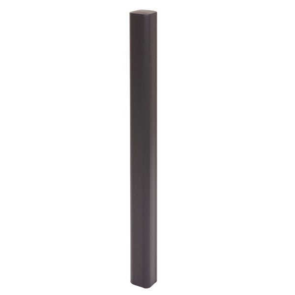 Aluminium Pfosten für WPC Zaun Stecksystem 98cm anthrazit Savon