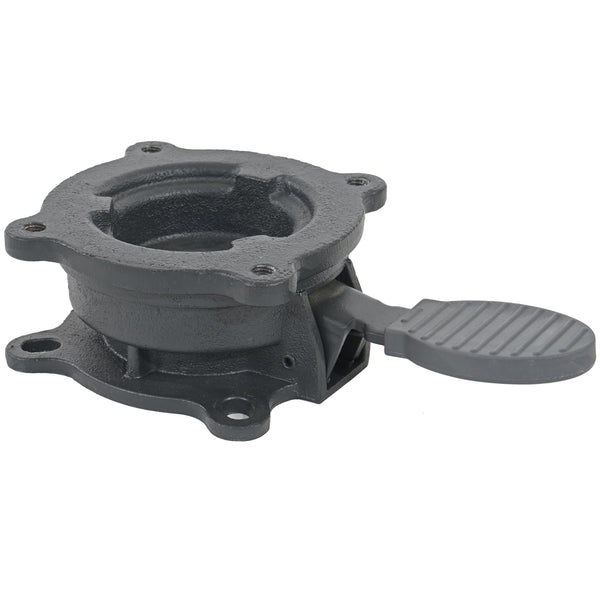 Ampelschirm Gastronomie drehbar mit Ständer 3x3m bordeaux