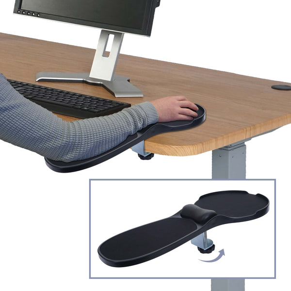 Ergonomische 2in1 Armauflage mit Mauspad. Handgelenkstütze